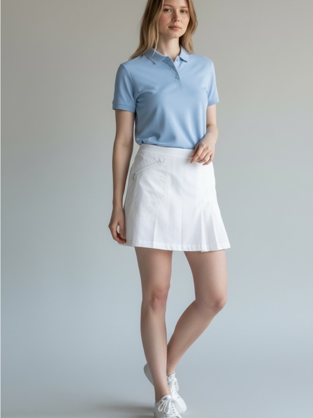 IZOD Golf White Performance Skort – Size 8